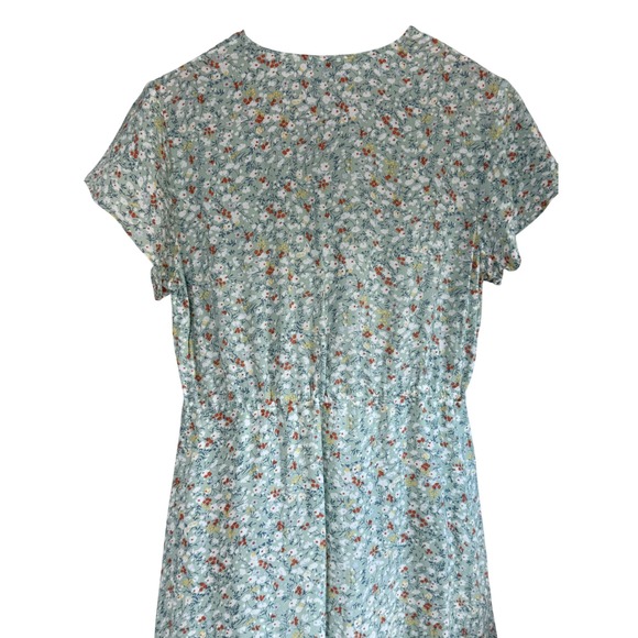 Rails Women's Floral Print Button Front Midi Dress, Casual Cute - Size S - Picture 5 of 8